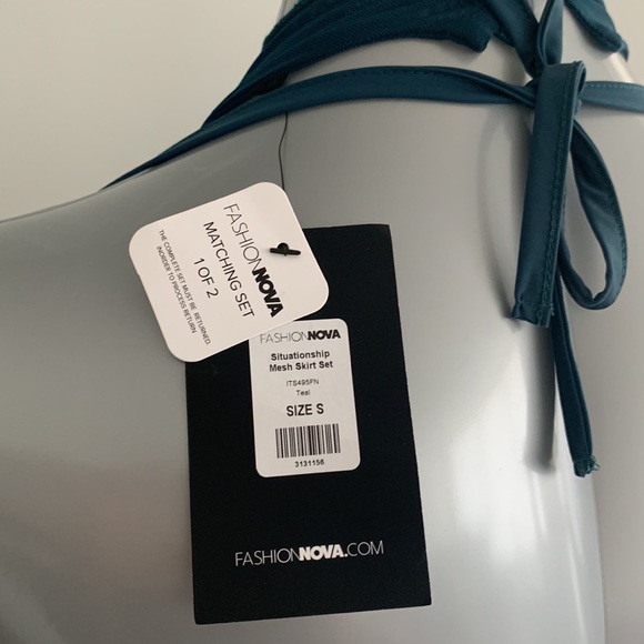 Mesh Top (Teal, Brand New) - Picture 7 of 7